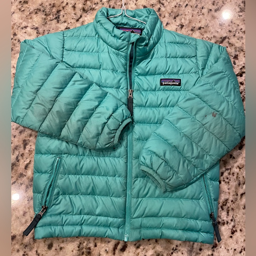 Teal Patagonia Puffer 5T